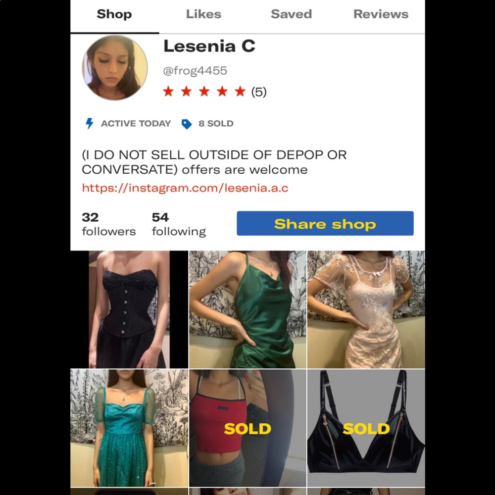 Meet your Posher, Lesenia